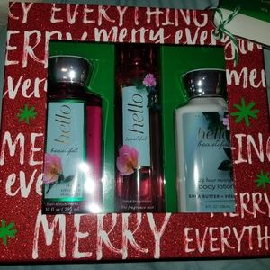 Bath and body works set